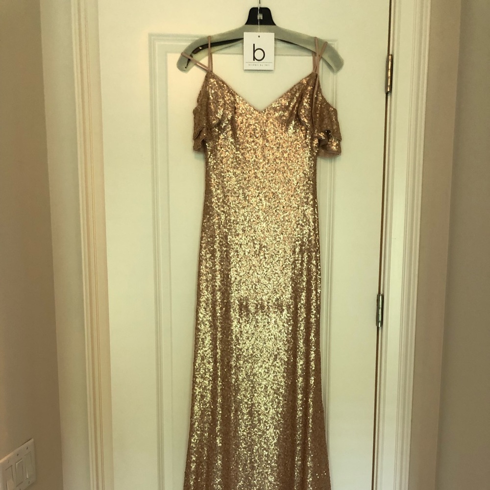 Theia - Bridesmaids Dress - Rose gold